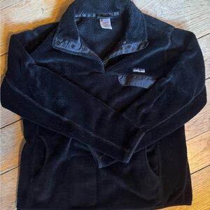 Patagonia Black Fleece 1/4 Snap Pullover